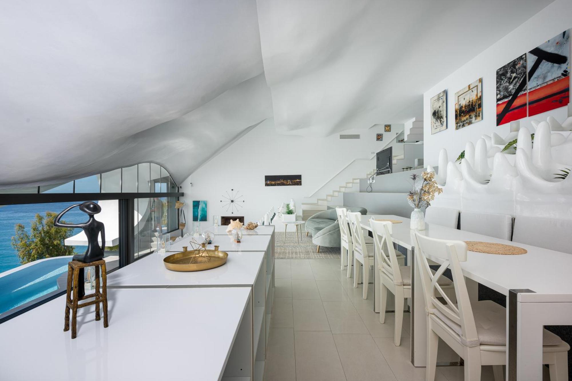 Rentitspain Casa Del Acantilado Piscina Climatizada ซาโลเบรญา ภายนอก รูปภาพ