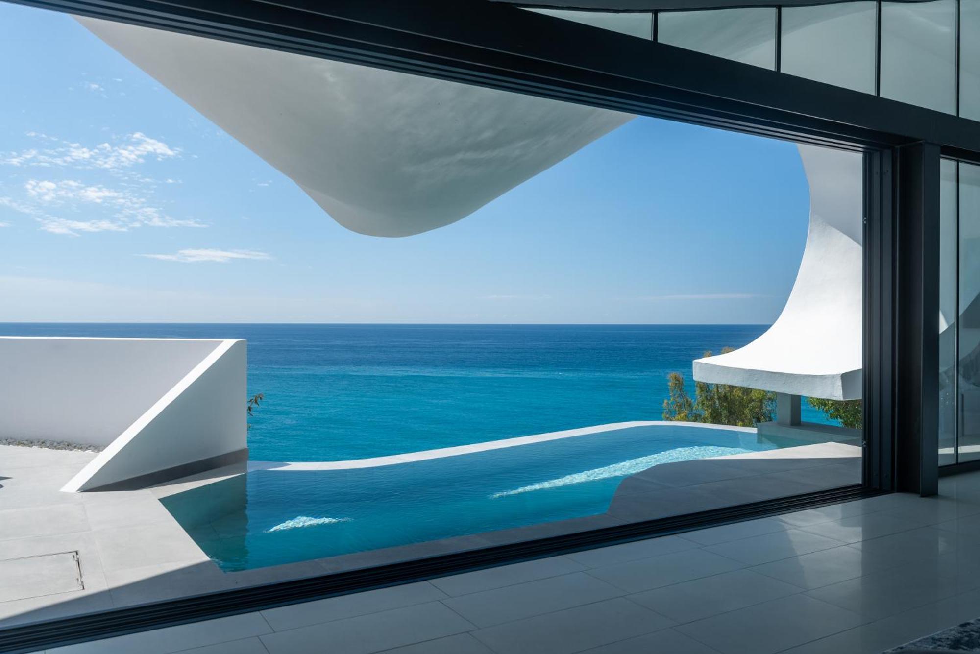 Rentitspain Casa Del Acantilado Piscina Climatizada ซาโลเบรญา ภายนอก รูปภาพ