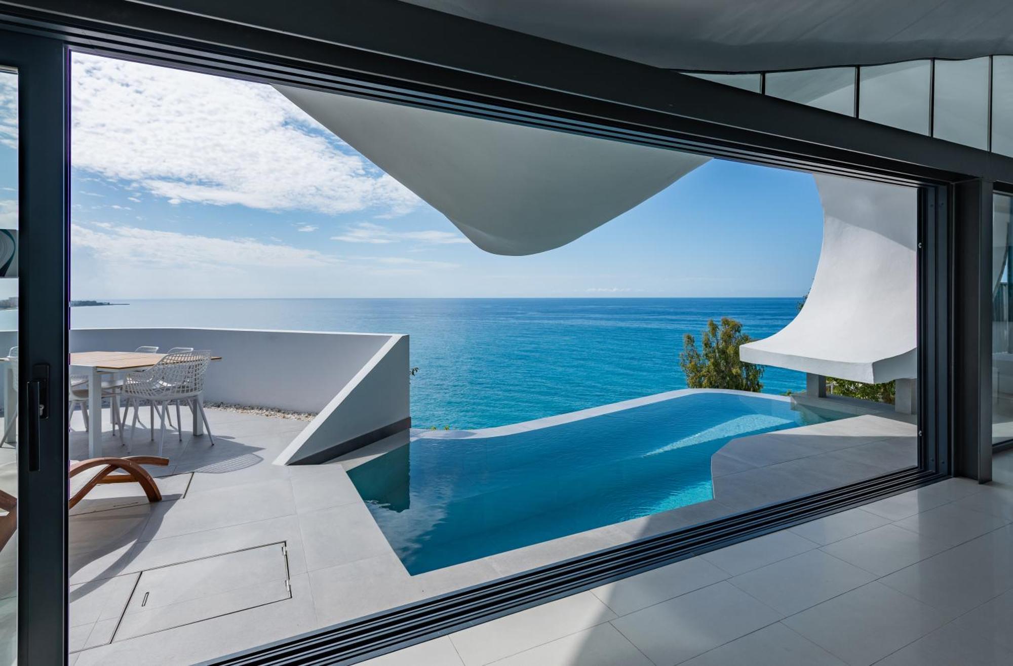 Rentitspain Casa Del Acantilado Piscina Climatizada ซาโลเบรญา ภายนอก รูปภาพ
