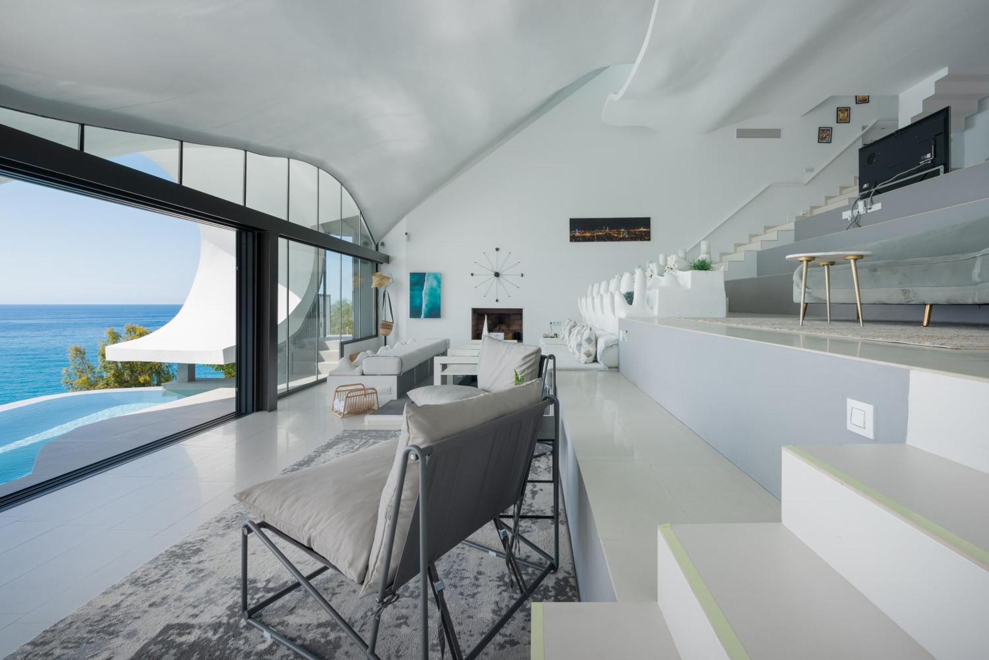 Rentitspain Casa Del Acantilado Piscina Climatizada ซาโลเบรญา ภายนอก รูปภาพ