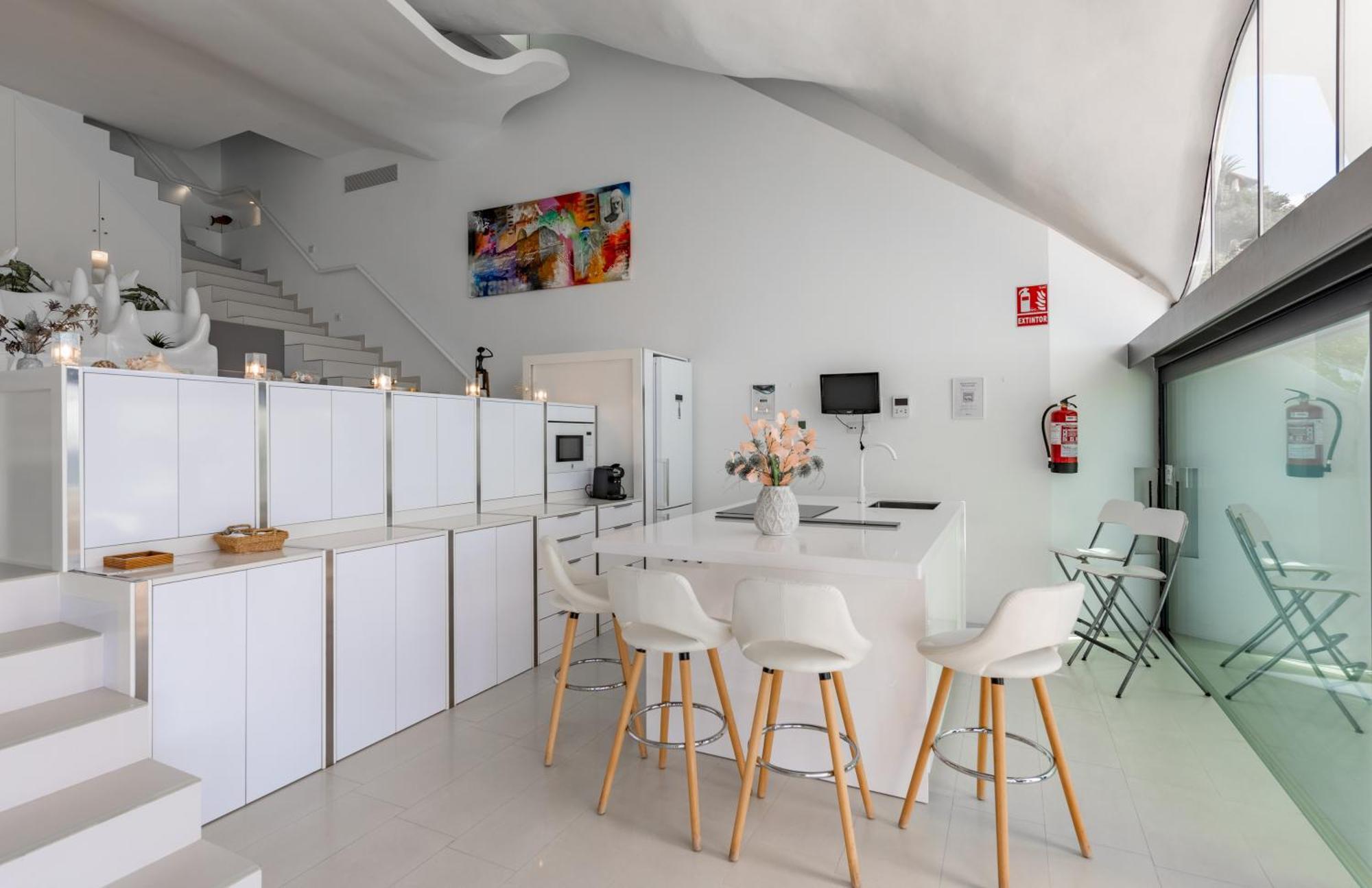 Rentitspain Casa Del Acantilado Piscina Climatizada ซาโลเบรญา ภายนอก รูปภาพ