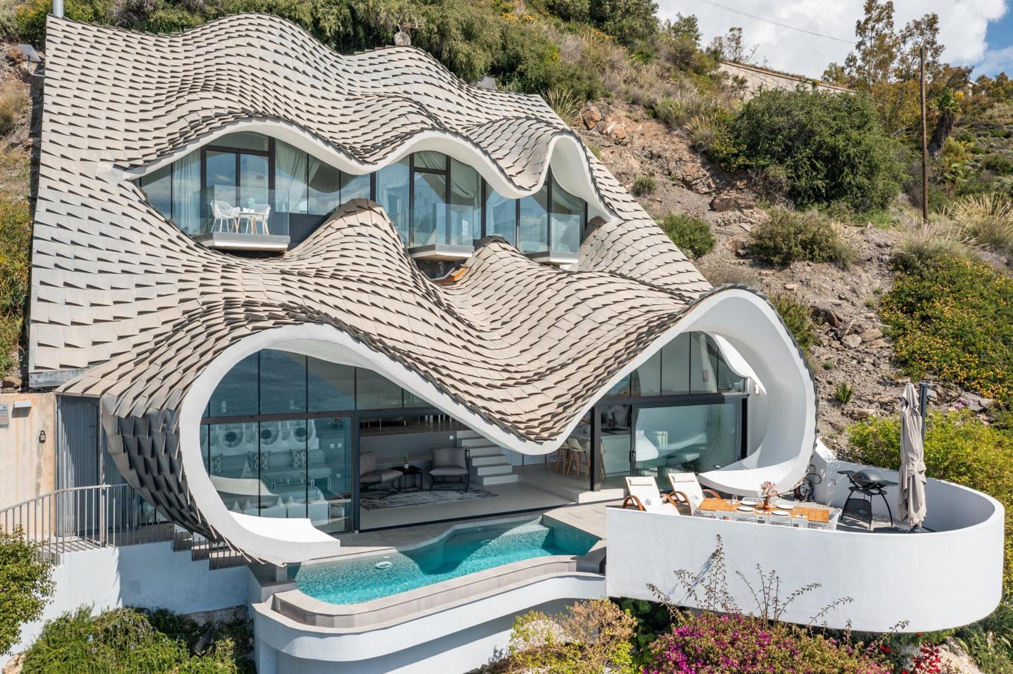 Rentitspain Casa Del Acantilado Piscina Climatizada ซาโลเบรญา ภายนอก รูปภาพ
