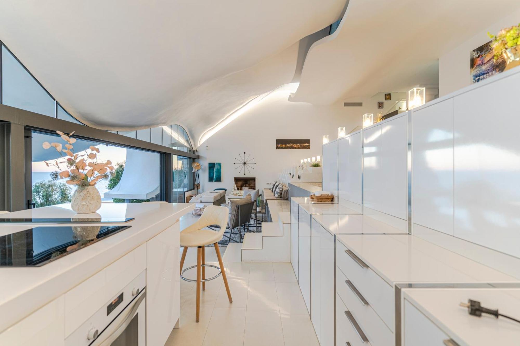 Rentitspain Casa Del Acantilado Piscina Climatizada ซาโลเบรญา ภายนอก รูปภาพ